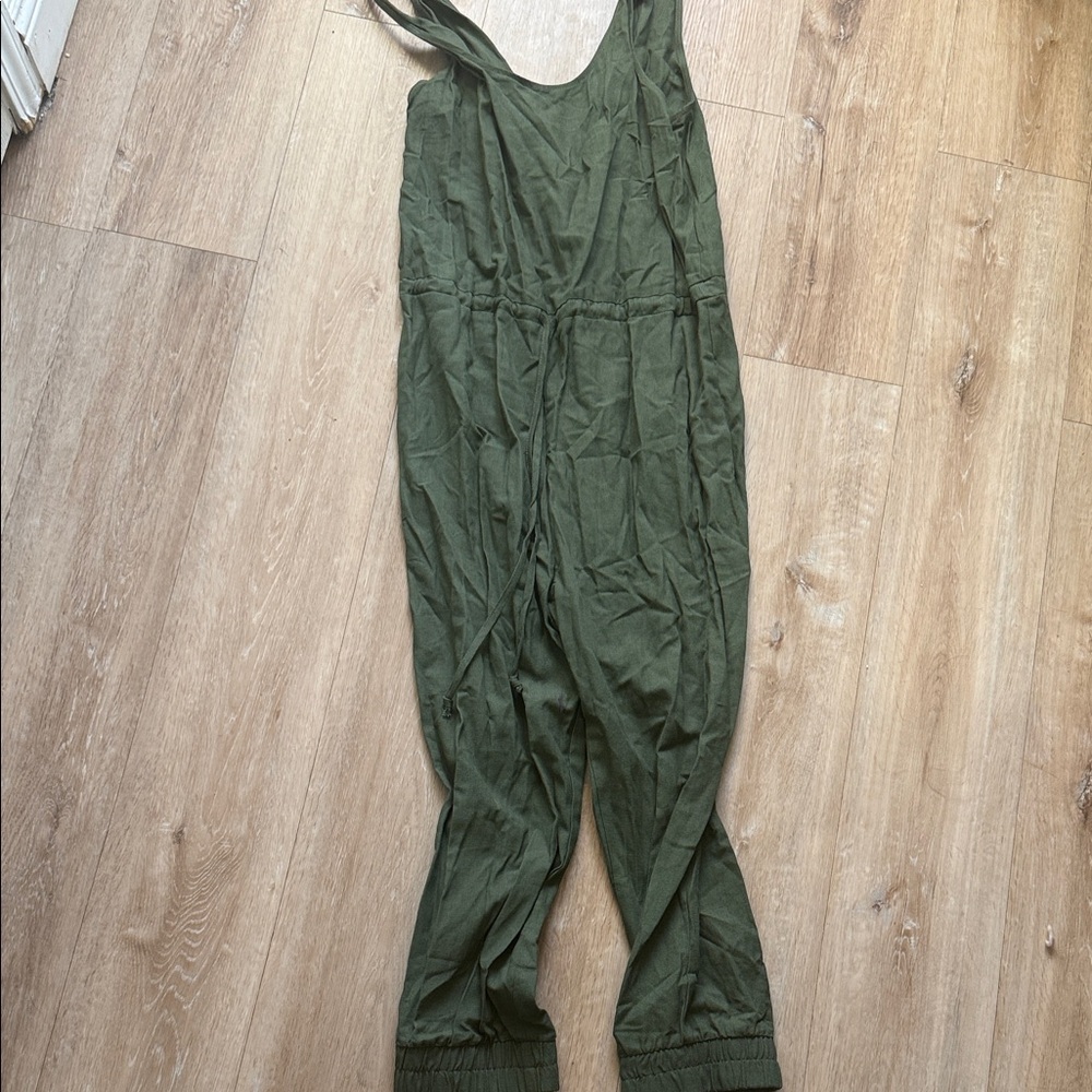 Drew Olive Green Women's Jumpsuit